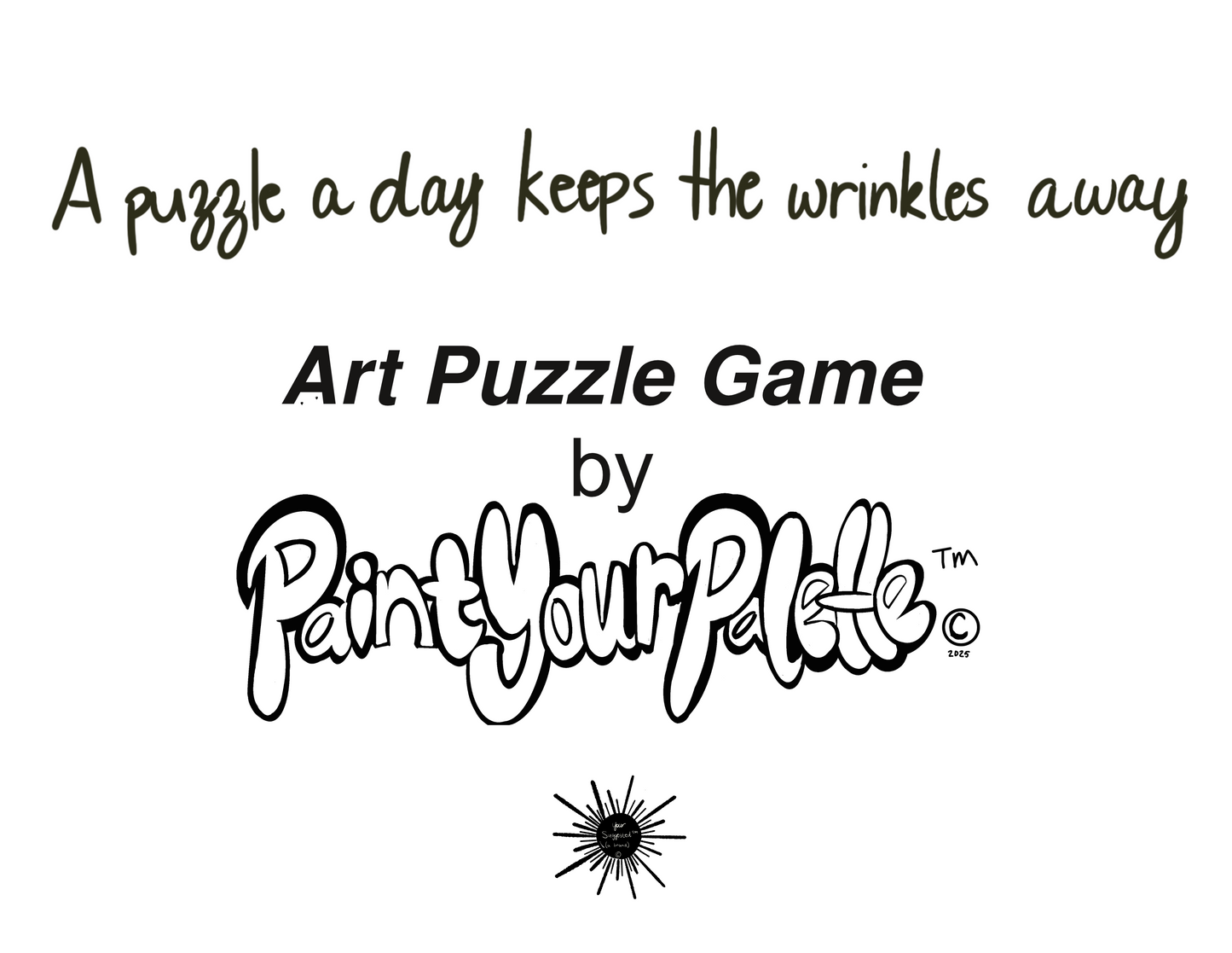 Art Puzzle Game – Illustrated Sudoku Puzzle | Physical Print | Apple Tree